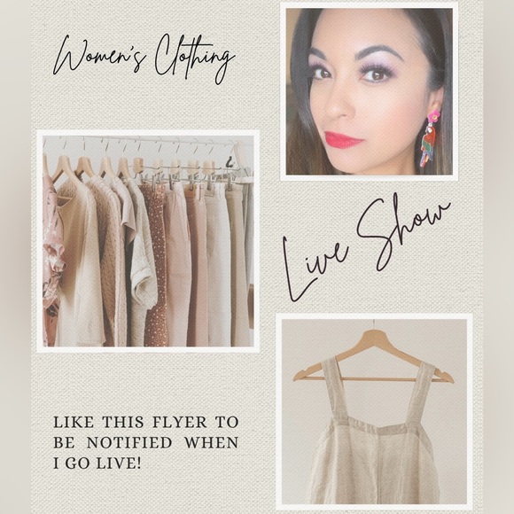 Accessories - Live Show Flyer!